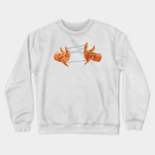 finger games Crewneck Sweatshirt